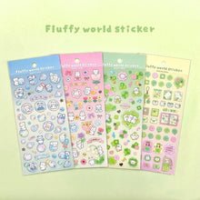 Load image into Gallery viewer, Fluffy world sticker from Japan by GAIA
